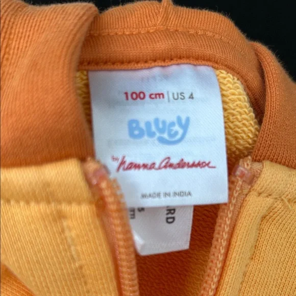 NWOT Bluey Bingo character french terry hoodie by Hanna Anderson - Picture 2 of 4